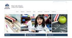Desktop Screenshot of deerlakeschool.ca